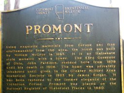 Markers &raquo; markers &raquo; Miami Twp &raquo; Milford &raquo; Promont, 906 Main St. Milford, 45150
